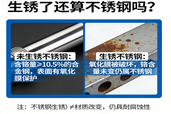 生锈了还算不锈钢吗?